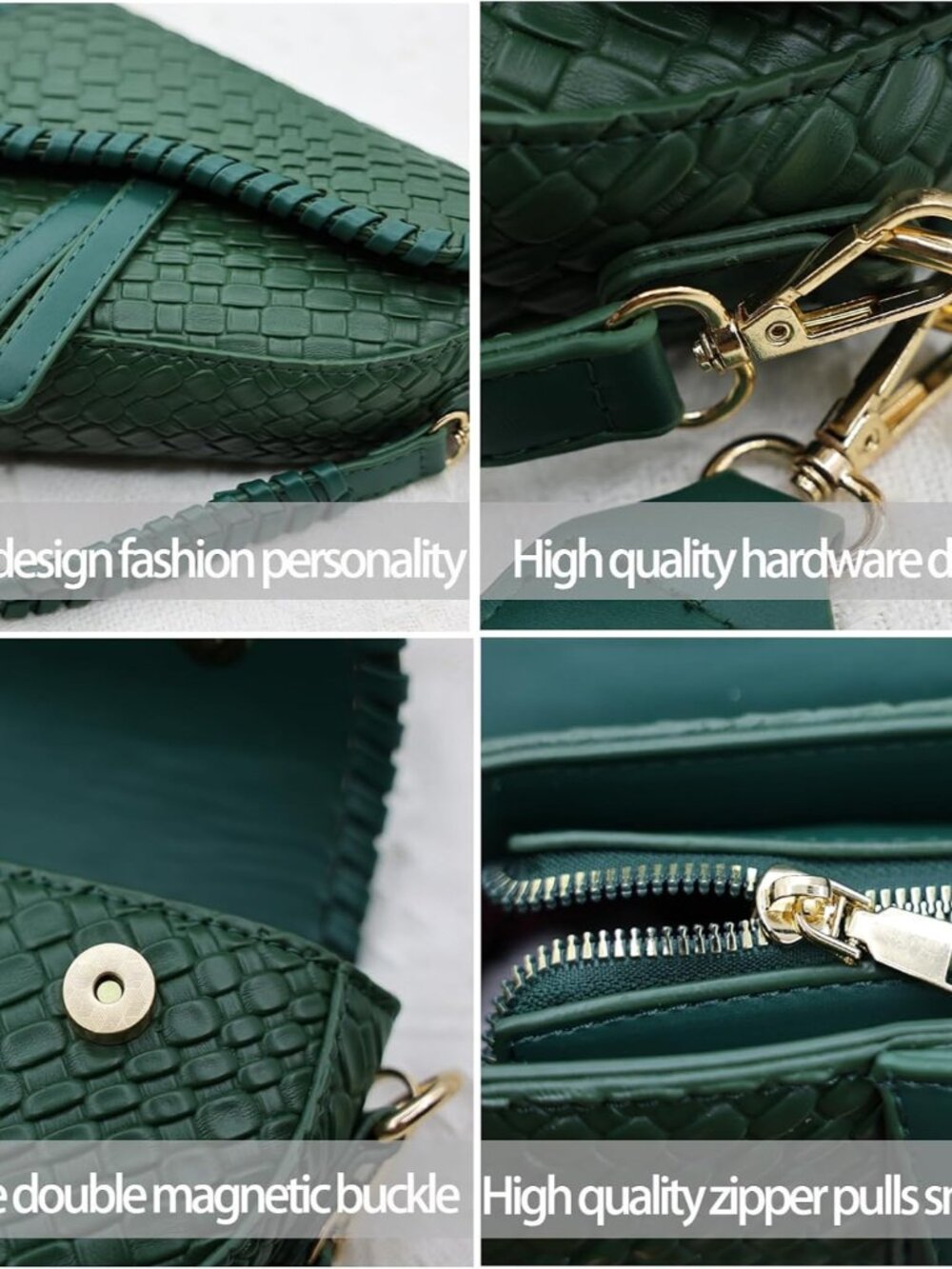 fashion women saddle shoulder bag clutch purse small crossbody satchel handbag w - Picture 6 of 6